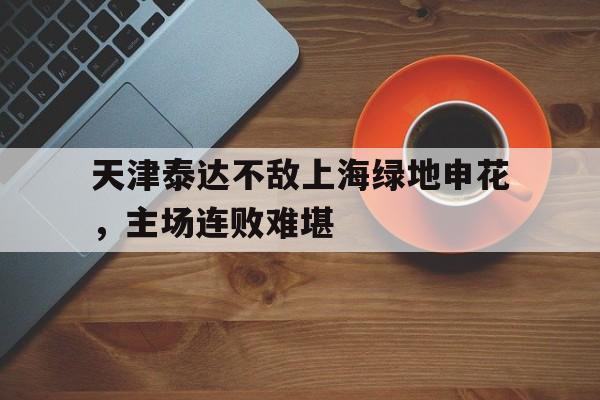 天津泰达不敌上海绿地申花，主场连败难堪的简单介绍